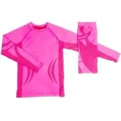 Cold/Typhoon Cold Seamless JR Skiundertøj Børn - Pink