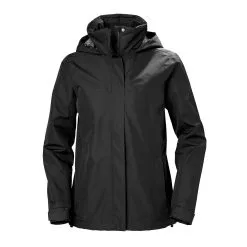 Helly Hansen Aden Regnjakke Dame - Sort
