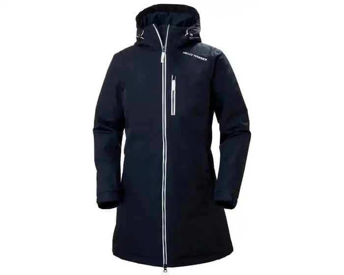 Helly Hansen Women's Belfast Long Winter Jacket - Navy 1 Helly Hansen Women's Belfast Long Winter Jacket - Navy