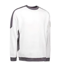 ID Identity ID 0362 Pro Wear Sweatshirt - Hvid/Grå