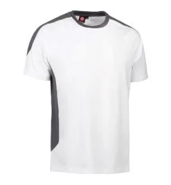 ID Identity ID0302 Pro Wear T-shirt - Hvid/Grå