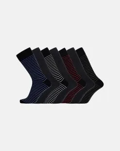 JBS Bambus-strømper Til Herrer I Gaveæske 7-pak -Tilbud Try Ski Butik JBS bambus stromper multifarvet fit 1600x2000x100 14