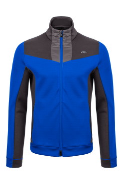 Kjus Men Formula Midlayer Jacket - Bright Blue/Iron