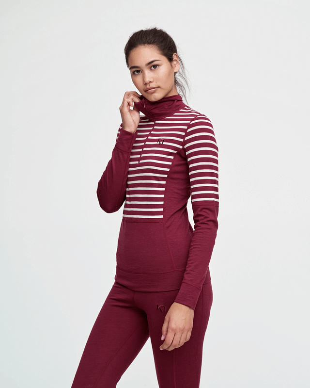 Kari Traa Klara H/Z Uldundertrøje Dame 2 Kari Traa Klara H/Z Uldundertrøje Dame - Billede 2