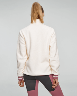 Kari Traa Røthe Fleece Trøje / Jakke -Tilbud Try Ski Butik KariTraa RotheMidlayer NwhitePigeRear d1800852 f927 4f5c 9707 8953ced35e12