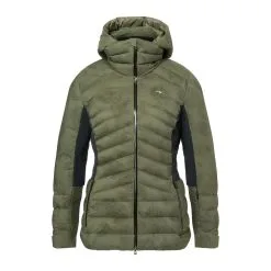 Kjus Duana W Jacket Skijakke Dame - Intensive Green/Black