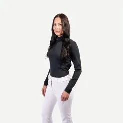 Kjus Feel Woman Halfzip Skiundertrøje Dame - Black Melange 10 Kjus Feel Woman Halfzip Skiundertrøje Dame - Black Melange -Tilbud Try Ski Butik LS25 E06 9001802 D2