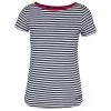 Sea Ranch Luella Stribet Kortærmet T-shirt - SR Navy/Pearl