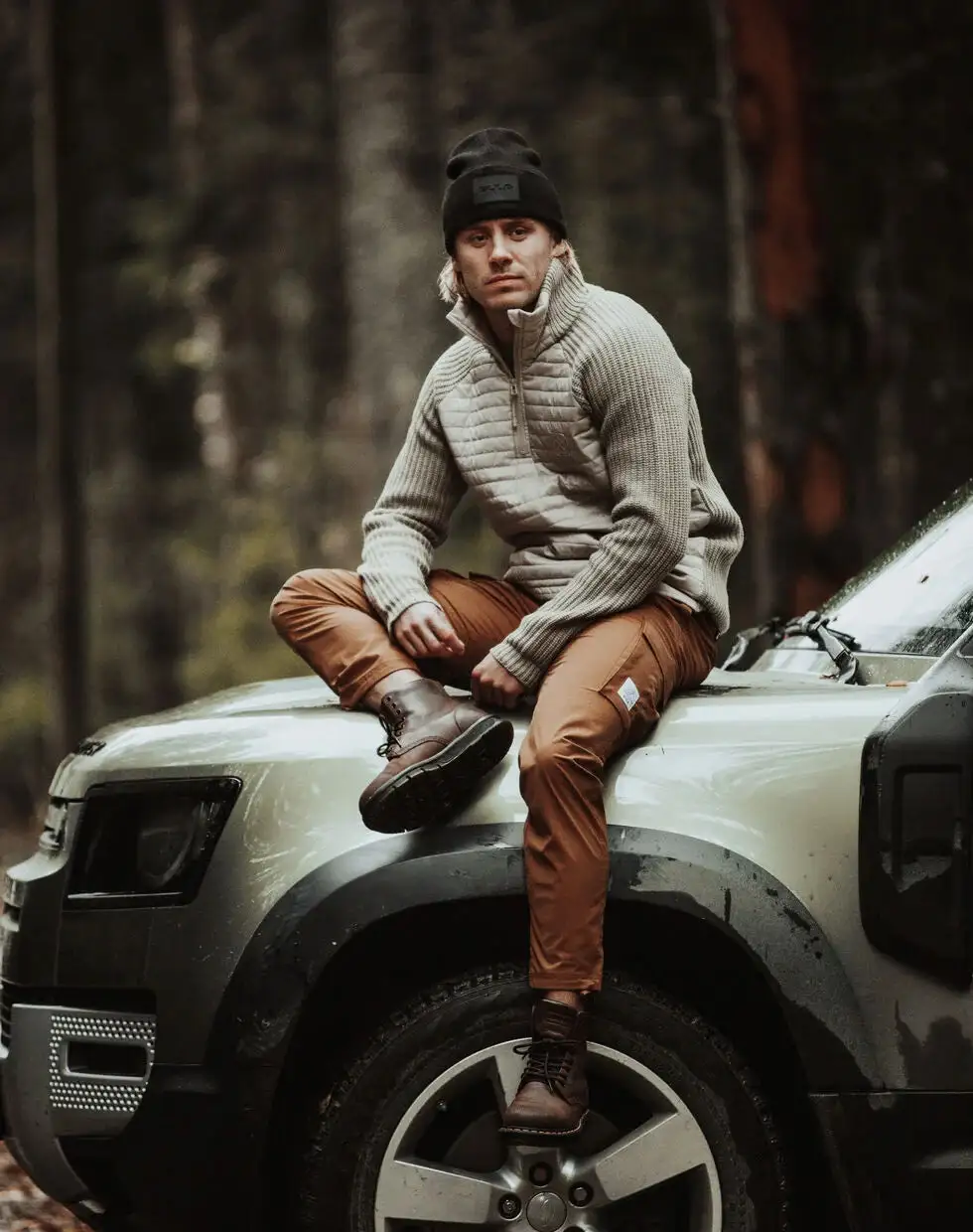 Bula Hybrid Halzip Sweater Herre 5 Bula Hybrid Halzip Sweater Herre - Billede 5