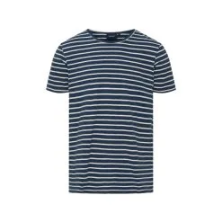 Sea Ranch Pontus Tee - Insignia Blue/Ecru