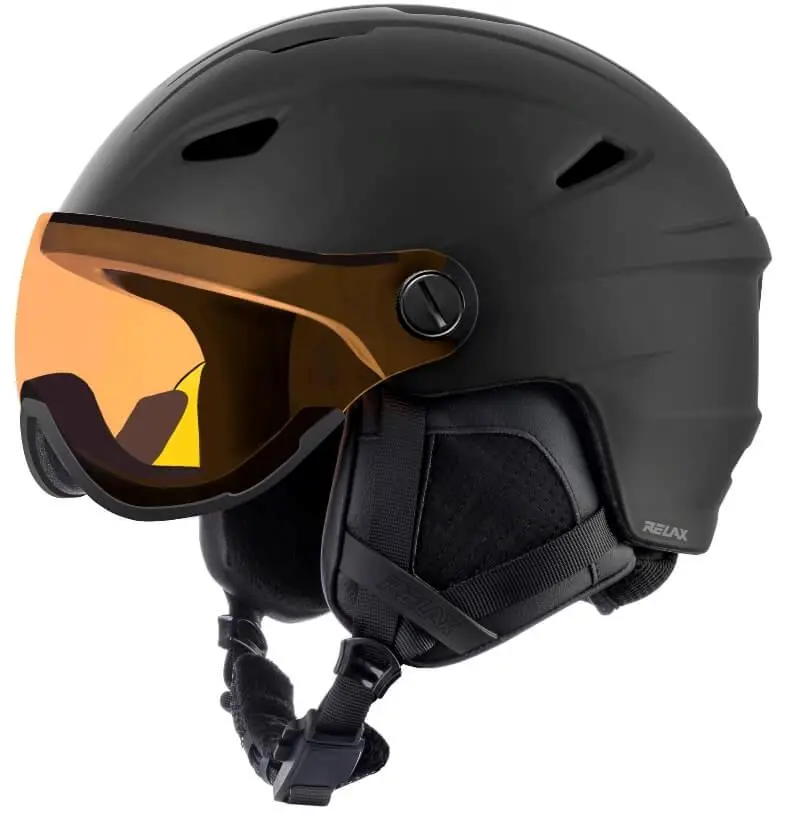 Relax Stealth Skihjelm Med Visir - Dame / Herre 1 Relax Stealth Skihjelm Med Visir - Dame / Herre