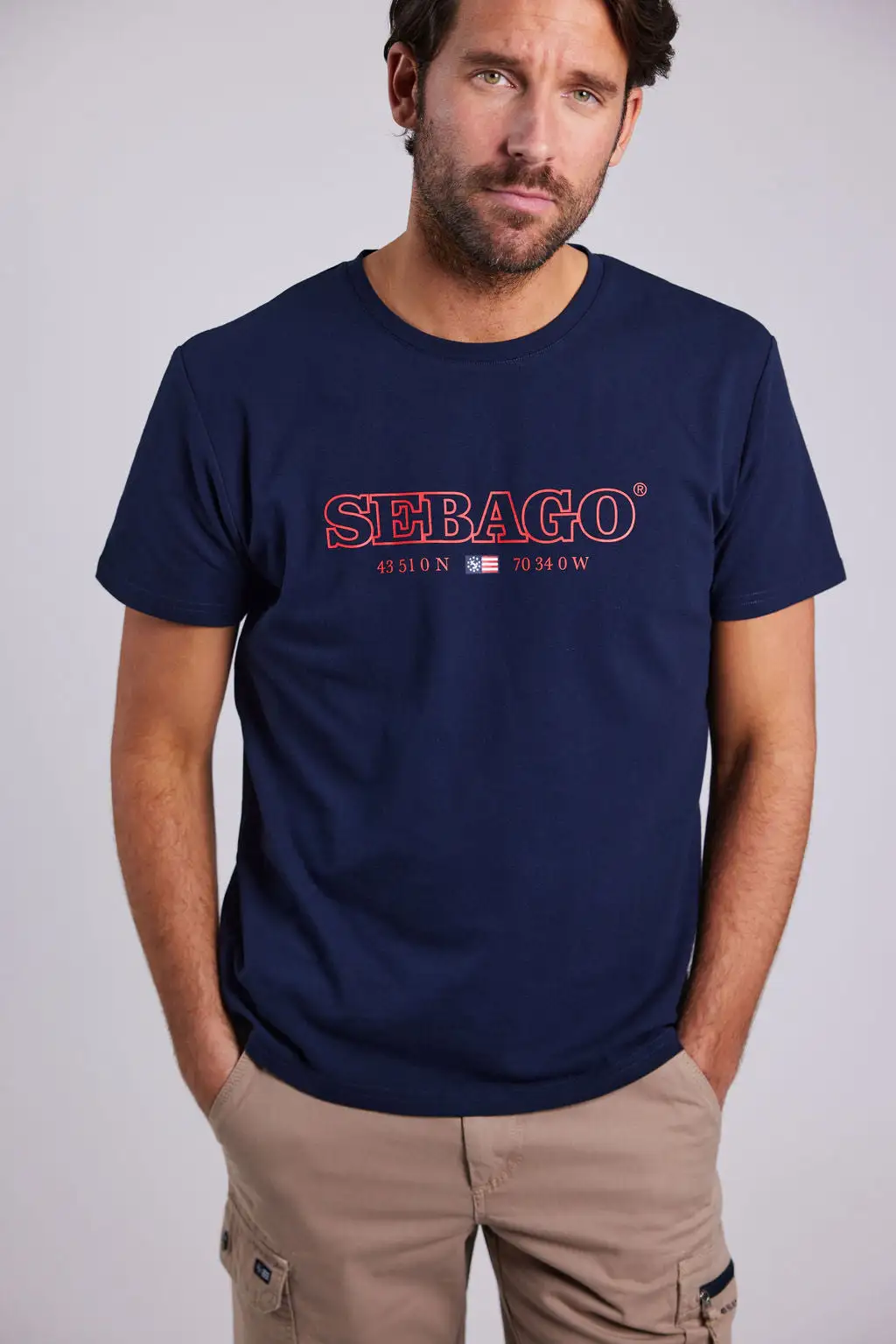Sebago Performance Tee 3 Sebago Performance Tee - Billede 3