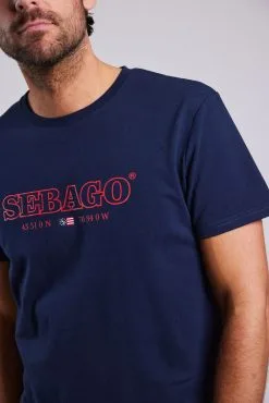 Sebago Performance Tee 12 Sebago Performance Tee -Tilbud Try Ski Butik SKM2311 navy11062