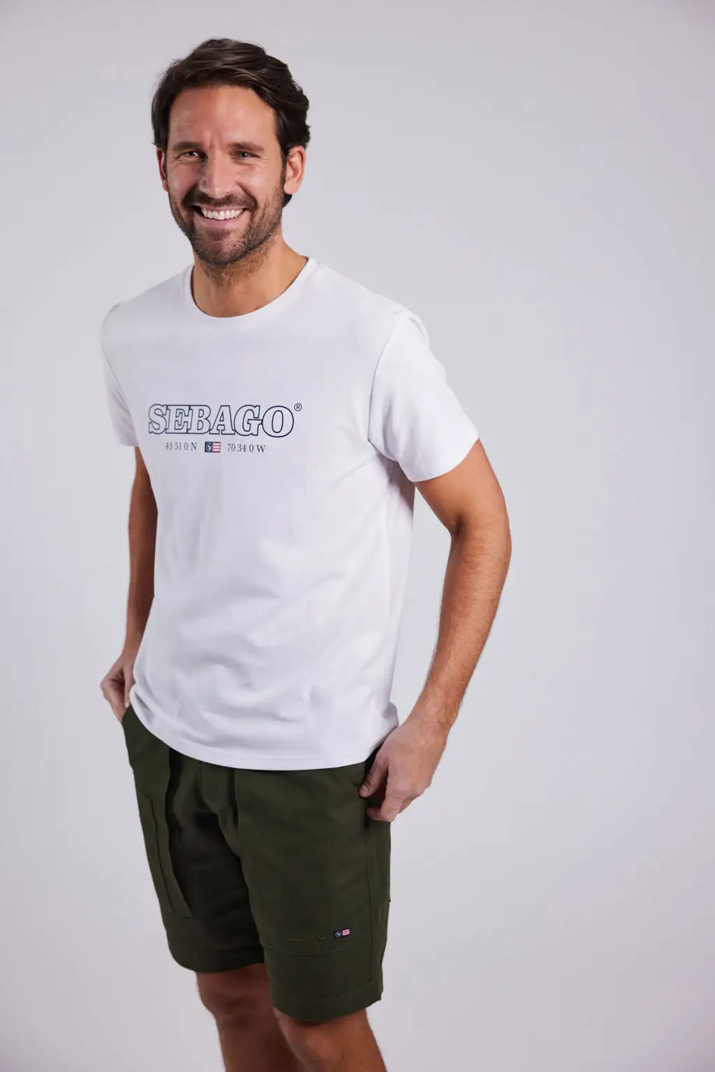 Sebago Performance Tee 2 Sebago Performance Tee - Billede 2