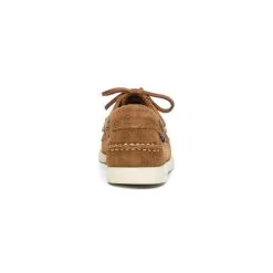 Sebago Portland Flesh Out Dame Sejlersko - Brown Cognac -Tilbud Try Ski Butik Sebago PortlandFleshOutWomenSko BrownCognacBagfra