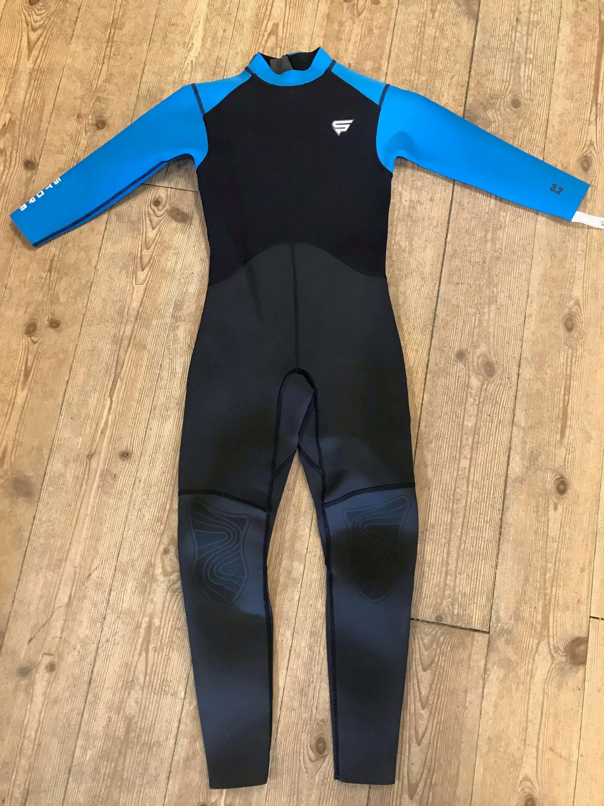 Storm Steamer JR Våddragt 3/2 DL - Sort/Blå 1 Storm Steamer JR Våddragt 3/2 DL - Sort/Blå