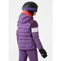 Helly Hansen Juniors' Diamond Ski Jacket - Skijakke Børn -Tilbud Try Ski Butik helly hansen diamond skijakke juniorer pige 41681 678 3 onbody2