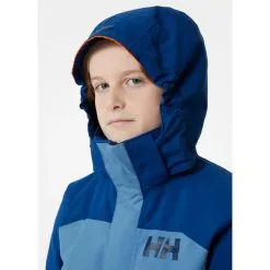 Helly Hansen Juniors' Level Ski Jacket - Skijakke Børn -Tilbud Try Ski Butik helly hansen juniors level skijakke blue fog 41728 625 8 feature3