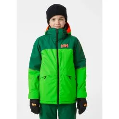Helly Hansen Juniors’ Summit Ski Jacket - Skijakke Børn -Tilbud Try Ski Butik helly hansen juniors summit skijakke boern v41761 417 3 onbody1