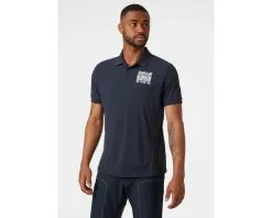 Helly Hansen Men's HP Racing Quick-Dry Polo T-shirt Herre -Tilbud Try Ski Butik helly hansen racin polo 34172 598 3 onbody1