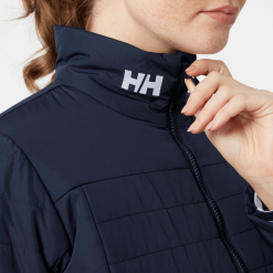 Helly Hansen W Crew Insulator Jacket 2.0 - Navy -Tilbud Try Ski Butik hellyhansen WCrewInsulatorJacket NavyPige