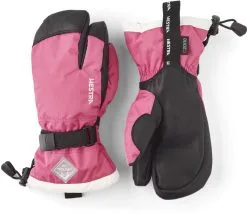 Hestra Gauntlet CZone Jr. 3-finger Skihandsker Børn -Tilbud Try Ski Butik hestra gauntlet czone jr 3 finger skihandsker boern fuschia ivory 32532 930030