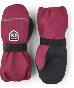 Hestra Kids Wool Terry Luffer Skiluffer Børn -Tilbud Try Ski Butik hestra kids wool terry luffer fuchsia 36451 930