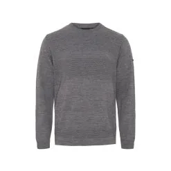 Sea Ranch Sofus Knit Sømandstrøje Herre Grafit Melange