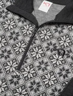 Kari Traa Rose H/Z Højhalset Skiundertrøje Med Lynlås – 100% Merinould -Tilbud Try Ski Butik kari traa halfzip skiundertroje black 622691 scaled