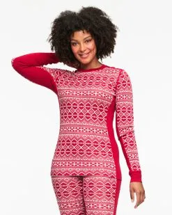 Kari Traa Hjerte LS Langærmet Skiundertrøje Dame -Tilbud Try Ski Butik kari traa hjerte 622600 Heart model 1