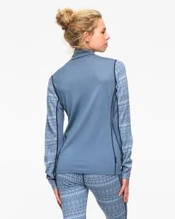 Kari Traa Maud Half-Zip Skiundertrøje Dame -Tilbud Try Ski Butik kari traa maud skiundertoj 611369 Sail model 2