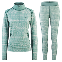 Kari Traa Maud Skiundertøj Sæt Dame 27 Kari Traa Maud Skiundertøj Sæt Dame -Tilbud Try Ski Butik kari traa maud skiundertoj saet sage