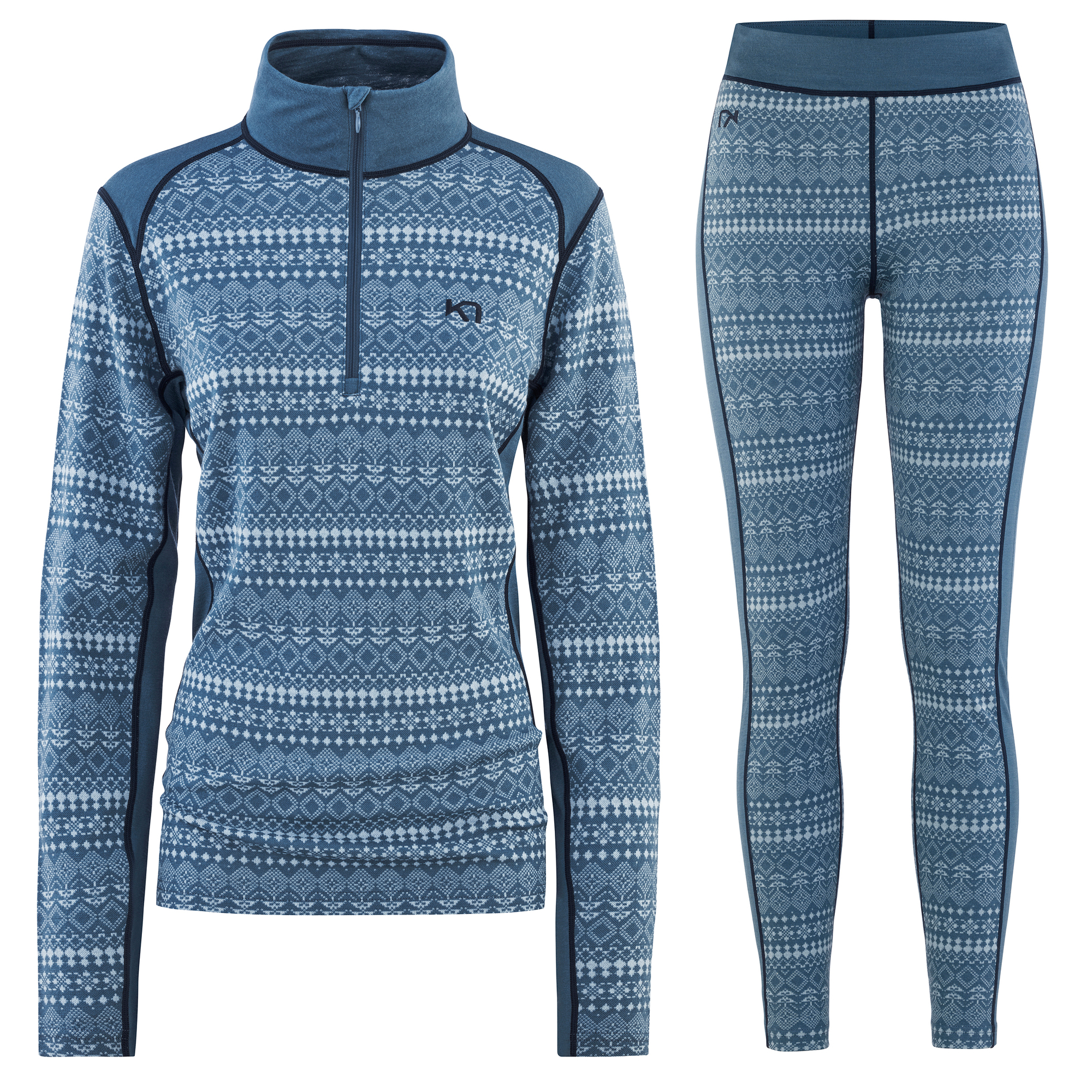 Kari Traa Maud Skiundertøj Sæt Dame 1 Kari Traa Maud Skiundertøj Sæt Dame