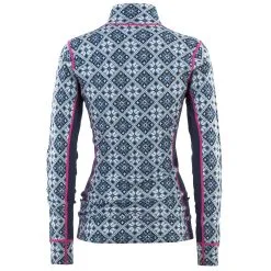 Kari Traa Rose H/Z Skiundertøj Sæt Dame - 100% Merinould -Tilbud Try Ski Butik kari traa rose halfzip skiundertroeje 622691 royal product 2