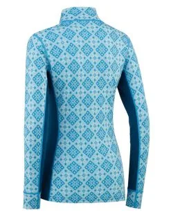 Kari Traa Rose H/Z Skiundertøj Sæt Dame - 100% Merinould -Tilbud Try Ski Butik kari traa rose halfzip skiundertroeje frost 622691 product 2