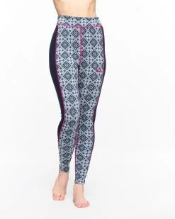 Kari Traa Rose H/Z Skiundertøj Sæt Dame - 100% Merinould -Tilbud Try Ski Butik kari traa rose high waist pant hoejtaljede skiunderbukser dame 622873 Royal model 2622873 Royal model 1