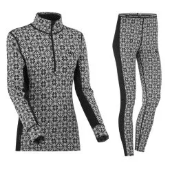 Kari Traa Rose H/Z Skiundertøj Sæt Dame - 100% Merinould