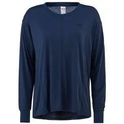 Kari Traa Stine Longsleeve Langærmet Trøje -Tilbud Try Ski Butik kari traa stine longsleeve 622940 royal product 1