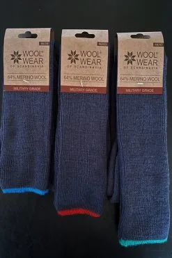 Woolwear Knælange Ragsokker I Military Grade Kvalitet