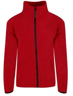 YOU Alaska Fleecejakke - Dame / Herre -Tilbud Try Ski Butik you alaska fleece jakke moerk roed