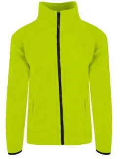 YOU Alaska Fleecejakke - Dame / Herre -Tilbud Try Ski Butik you alaska fleece jakke safety gul